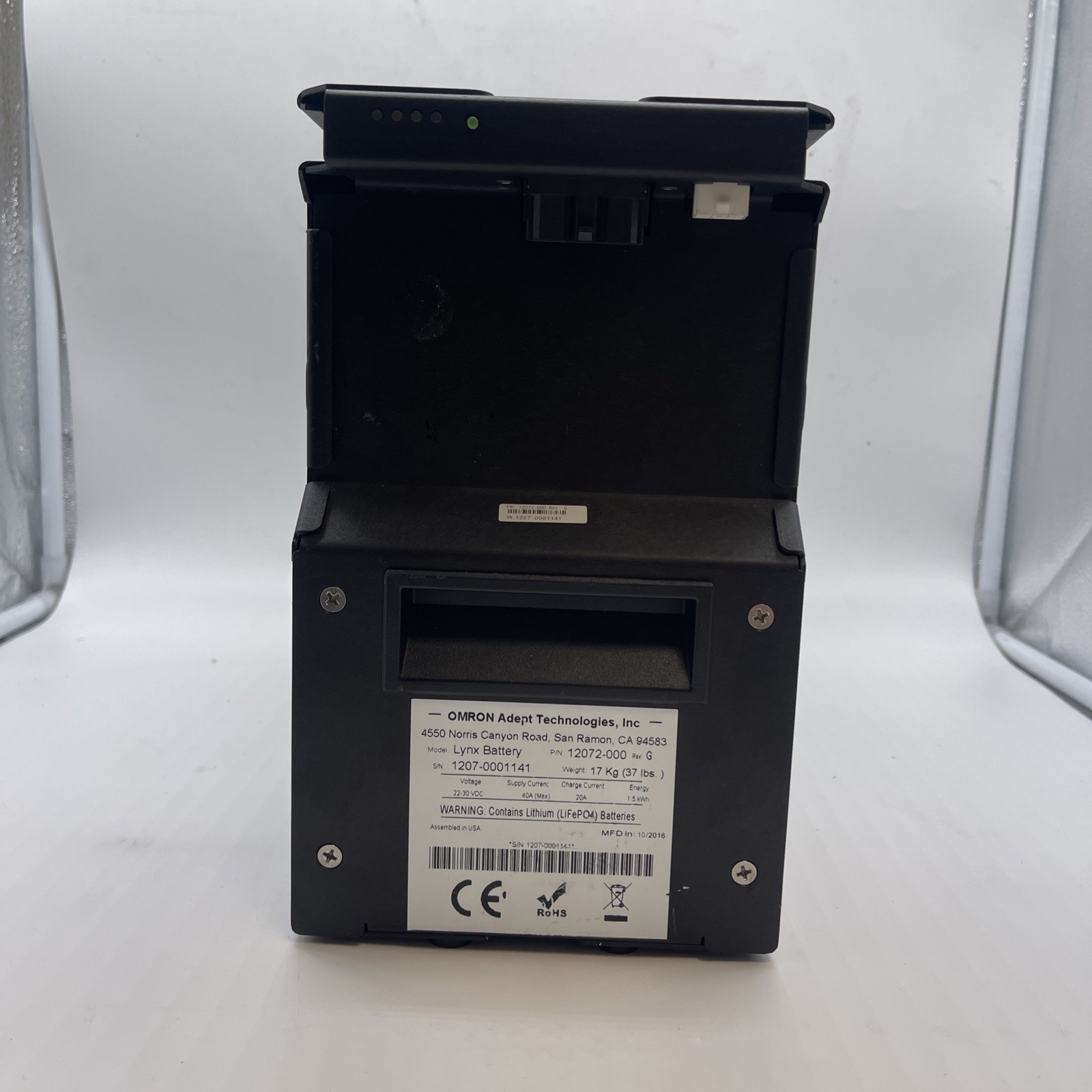 Adept Omron Lynx Battery 12072-000 (F010)
