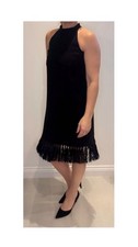 Brand New Boutique Moschino Little Black Dress Size 8/10 Cost £500