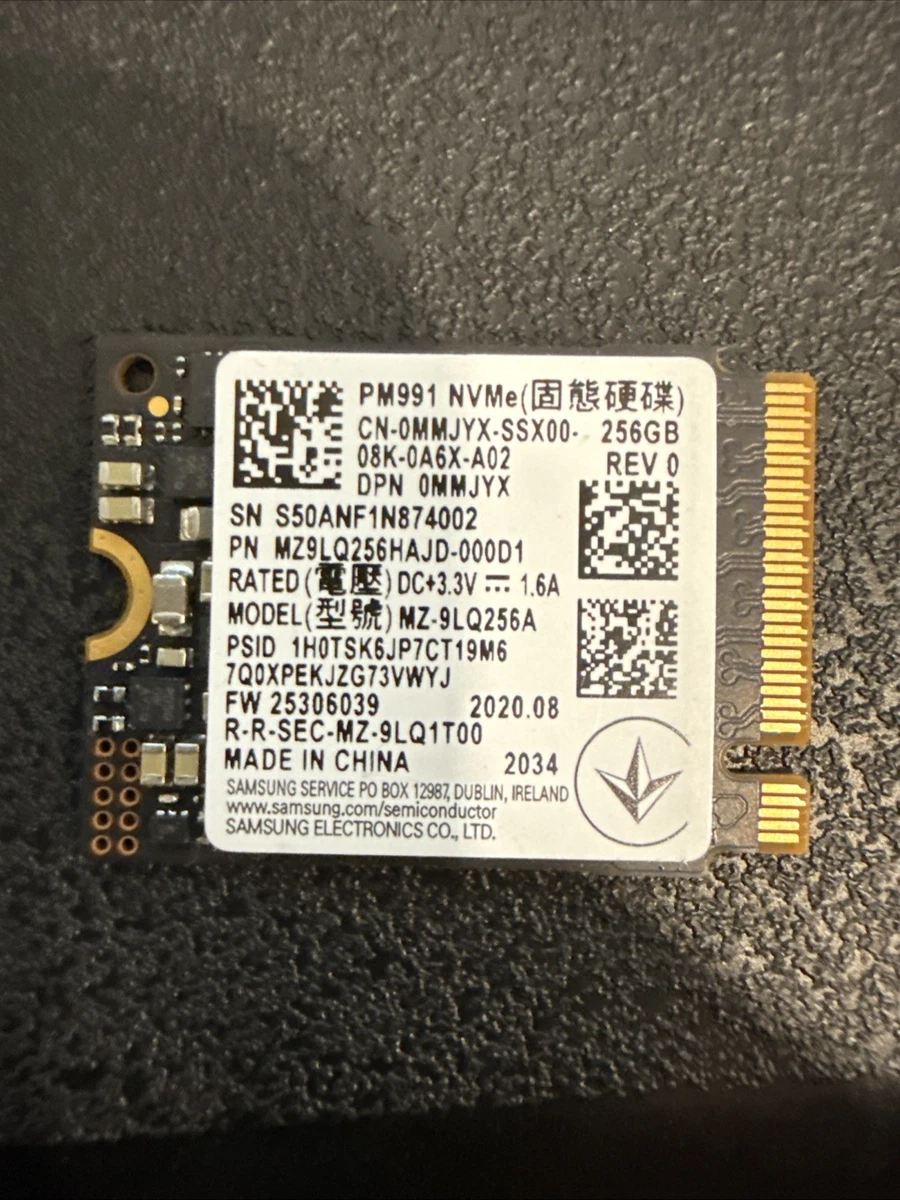 Samsung M.2 Interface 256 GB Solid State Drives for sale | eBay