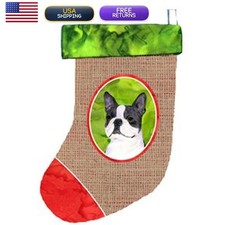 Caroline's Treasures SS2043-CS Boston Terrier Christmas Stocking 11 x 18