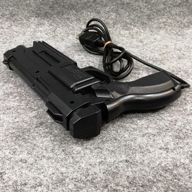 Sega Saturn Software with Box & Manual, Gun Controller, Used