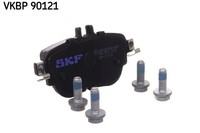 Bremsbelagsatz Scheibenbremse Hinten SKF Vkbp 90121 FÜR Mercedes Benz Belagsatz
