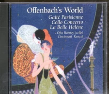 RRC1032 Ofra Harnoy, Cincinnati Orchestra, Erich Kunzel Offenbach's World CD