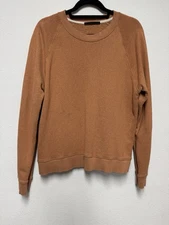 Jenni Kayne Saturday Sweater Medium in Rust