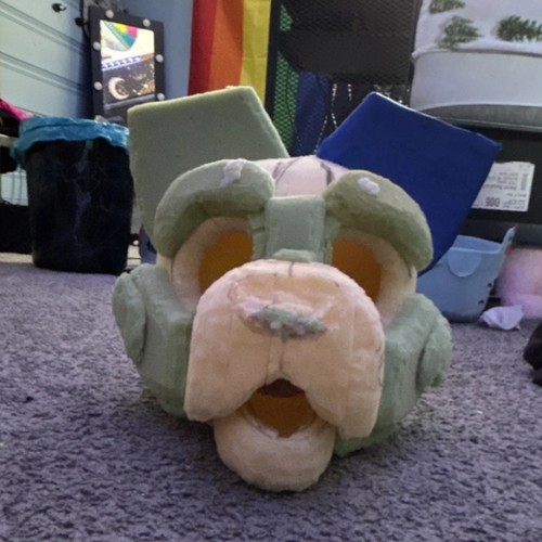 Fursuit Foam Head Base (Newfoundland breed)