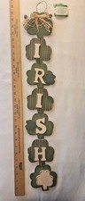 Celebrate It  Micheal's Store 26" Irish Wooden Door Hanger With Bells St Patty