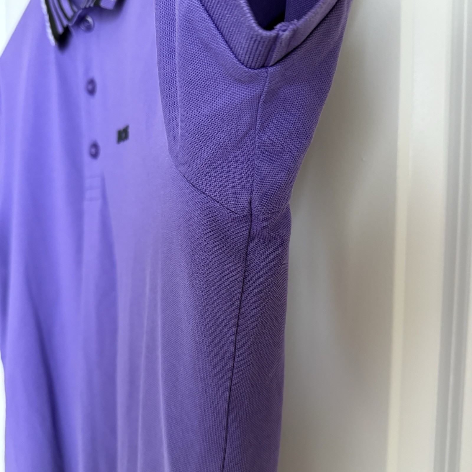 Hugo Boss Men's Slim Fit Short Sleeve Polo Shirt SZ L LOGO Stretch thumbnail 8