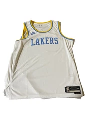 Nike Dri Fit Lakers Hardwood Classic Edition Swingman Jersey Blank - Size - XXL