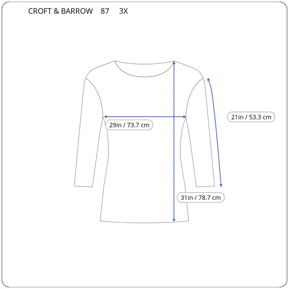 Sudadera Croft Barrow Mujer 3X Plus Manga 3/4 Amarilla Suave Deco Botones Cómoda Foto 2 de 4