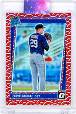 2021 Panini Donruss Optic - Tarik Skubal #79 Rated Rookie Photon Prizm RC SSP