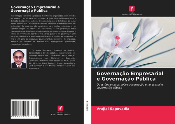 GovernaçãO Empresarial E GovernaçãO PúBlica Vrajlal Sapovadia Taschenbuch 2021-image