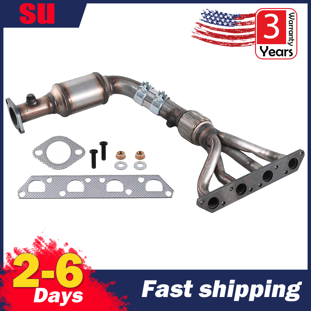 For 2002-2006 Mini Cooper L4 1.6L Front Catalytic Converter w/ Exhaust Manifold