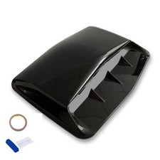 Hood Scoop Car Hood Vent Universal Air Intake Grille Inlet Trim Decor Black