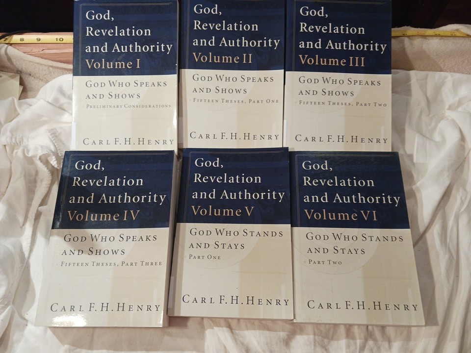 God, Revelation and authority volumes 16 God who speaks and shows Carl