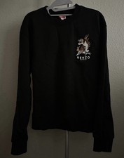 Kenzo Paris Embroidered Tiger Logo Men's Black Sweatshirt, Size M