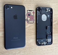 iPhone 7 Original Back Housing Replacement Matte Black With Small Parts Grade C