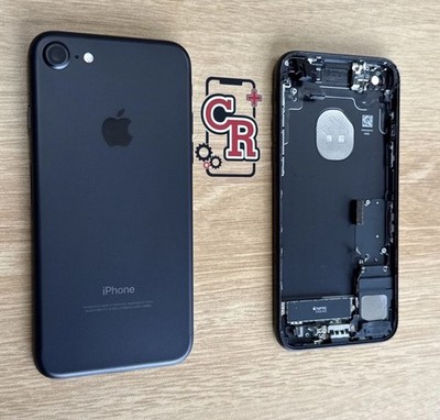 iPhone 7 Original Back Housing Replacement Matte Black With Small Parts Grade B
