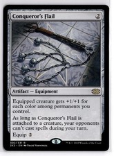 Conqueror's Flail 302 Rare Double Masters 2022 Magic: The Gathering Near Mint