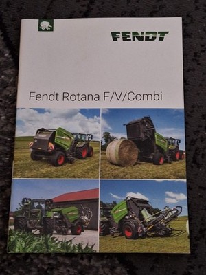 Fendt Rotana F/V/Combi Brochure Tractor Tractor