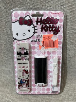 Hello Kitty Style Skin Remote Gear For Wii Sakar Rubber Grip 2009 New NOS Kawaii