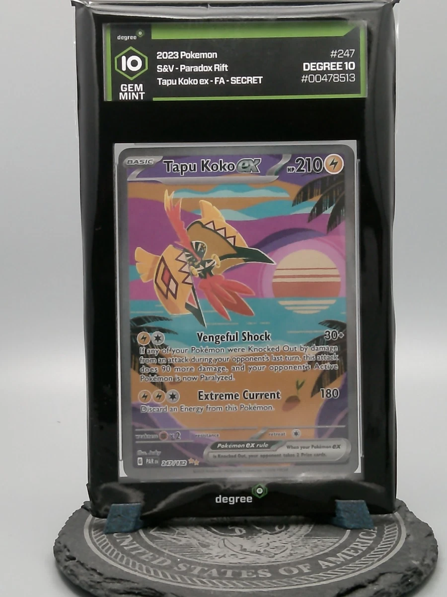 Tapu Koko Ex 247/182 SV04: Paradox Rift for sale | eBay