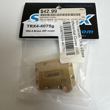 Samix RC TRX4-4075 Traxxas TRX-4 Brass 60g Diff Differential Cover Gold