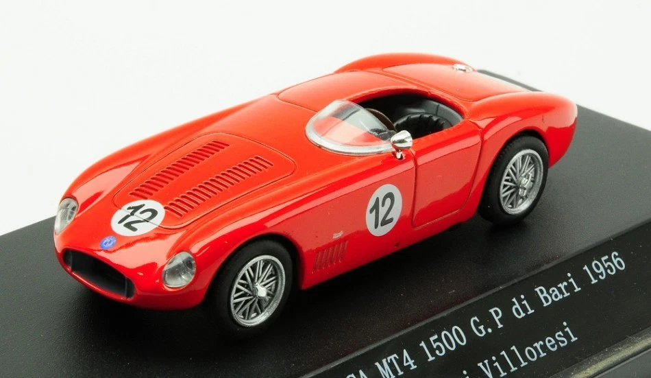 MODELLINO AUTO STATICO STARLINE OSCA MT4 1500 #12 GP DI BARI 1956 SCALA 1:43 - Immagine 3 di 4