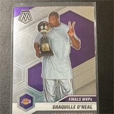 2020-21 Panini Mosaic Finals MVPs Shaquille O'Neal Lakers #300 Basketball