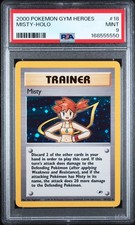 2000 POKEMON GYM HEROES #18 MISTY-HOLO PSA 9 on eBay