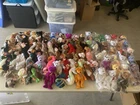 Vintage Large Lot of 93 rare TY Beanie Babies from 1994 - 2005
