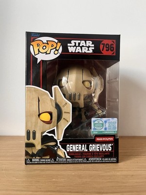 Funko POP GENERAL GREVOUS STAR WARS #796 LIMITED SUPREME 9500 PCS - INHAND