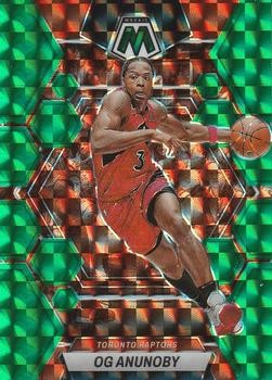 2022-23 Panini Mosaic Green #136 OG Anunoby RAPTORS