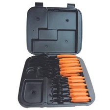 Lang 3495 Combination Snap Ring Pliers Set, 12 Pieces