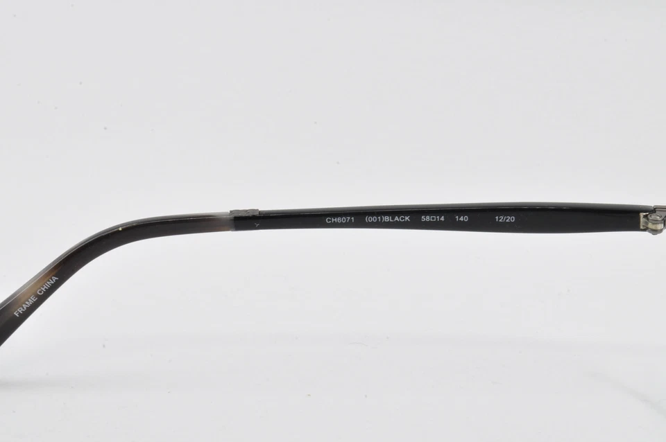 Gafas de sol Cole Haan CH6071 001 negras, talla 58-14-140 Foto 4 de 4