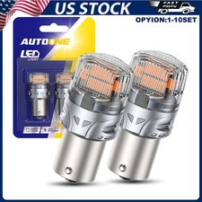1156 7506 Amber Led Brake Stop Light Bulb Error Free For Bmw Audi Lexus 2-20x 1156 7506 Amber Led Brake Stop Light Bulb Error Free For Bmw Audi Lexus 2-20x