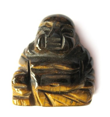 Buddha 2 cm Tigerauge
