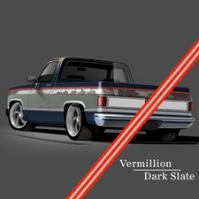 Trim Parts 9003 2-Tone Paint Break Stripe Kit for 81-91 GM Truck
