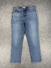 Madewell Jeans Womens 28 Blue The Perfect Vintage Jean High Rise Straight