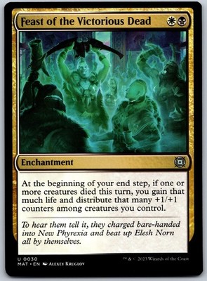 Feast of the Victorious Dead U March of the Machine: The Aftermath 30 NM