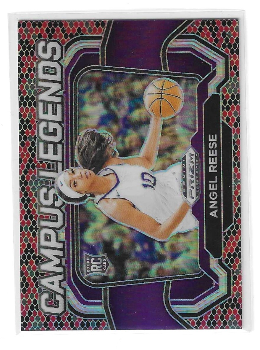 2024-25 Panini Prizm Draft - Snakeskin #4 Angel Reese Rookie Case Hit SSP