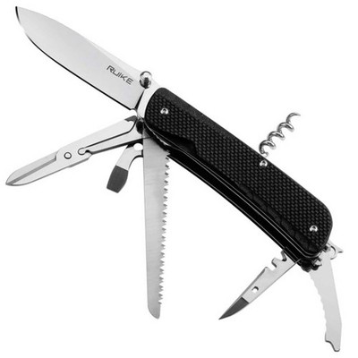 Ruike Trekker LD42 Black   Multitool Taschenmesser mit 16 Funktionen