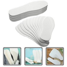 20 Pairs Comfort Insoles Wood Pulp Women Sneaker Inserts Shoe Pads