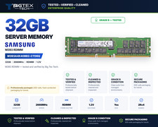 Samsung 32GB DDR4-2666MHz ECC Registered RDIMM M393A4K40BB2-CTD6Q Server RAM