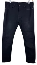 Levi's 510 Skinny Black Denim Stretch Jeans Men's Size 36x31 (actual)