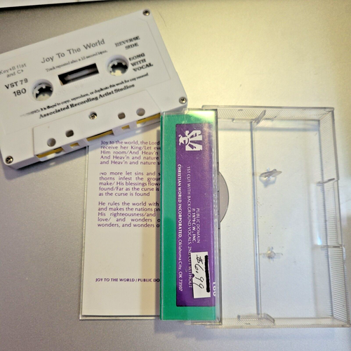 JOY TO THE WORLD - Kassette - Weihnachtsbegleitung Spur M - Bild 5 von 6