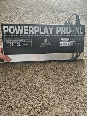 Powerplay Pro-XL (4-channel headphones distribution amplifier model HA4700)