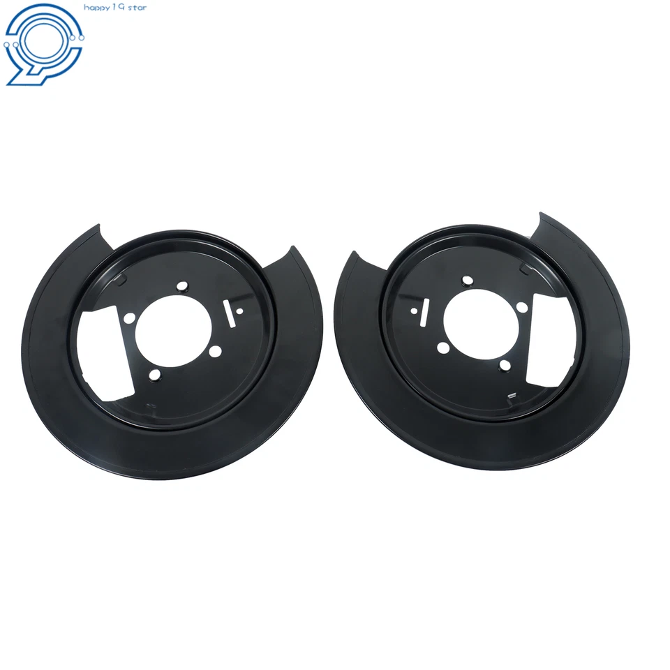For Chevrolet Blazer 1997-2005 S10 GMC Jimmy 2Pcs Rear Disc Brake Dust Shield Foto 4 de 4