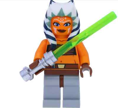 LEGO Star Wars Ahsoka Tano Minifigure Jedi Tube Top sw0192 7680 7675 8098 8037