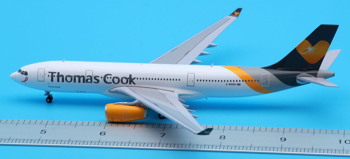 航空機・ヘリコプター ThomasCook JC Wings1:400 A330-200 G-MLJL JC Wings Thomas Cook AIRBUS A330-200 G-MLJL 1/400 diecast