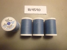 Coats & Clark Dual Duty XP All Purpose Thread 250 yard 4 Copenhagen Spools #4540
